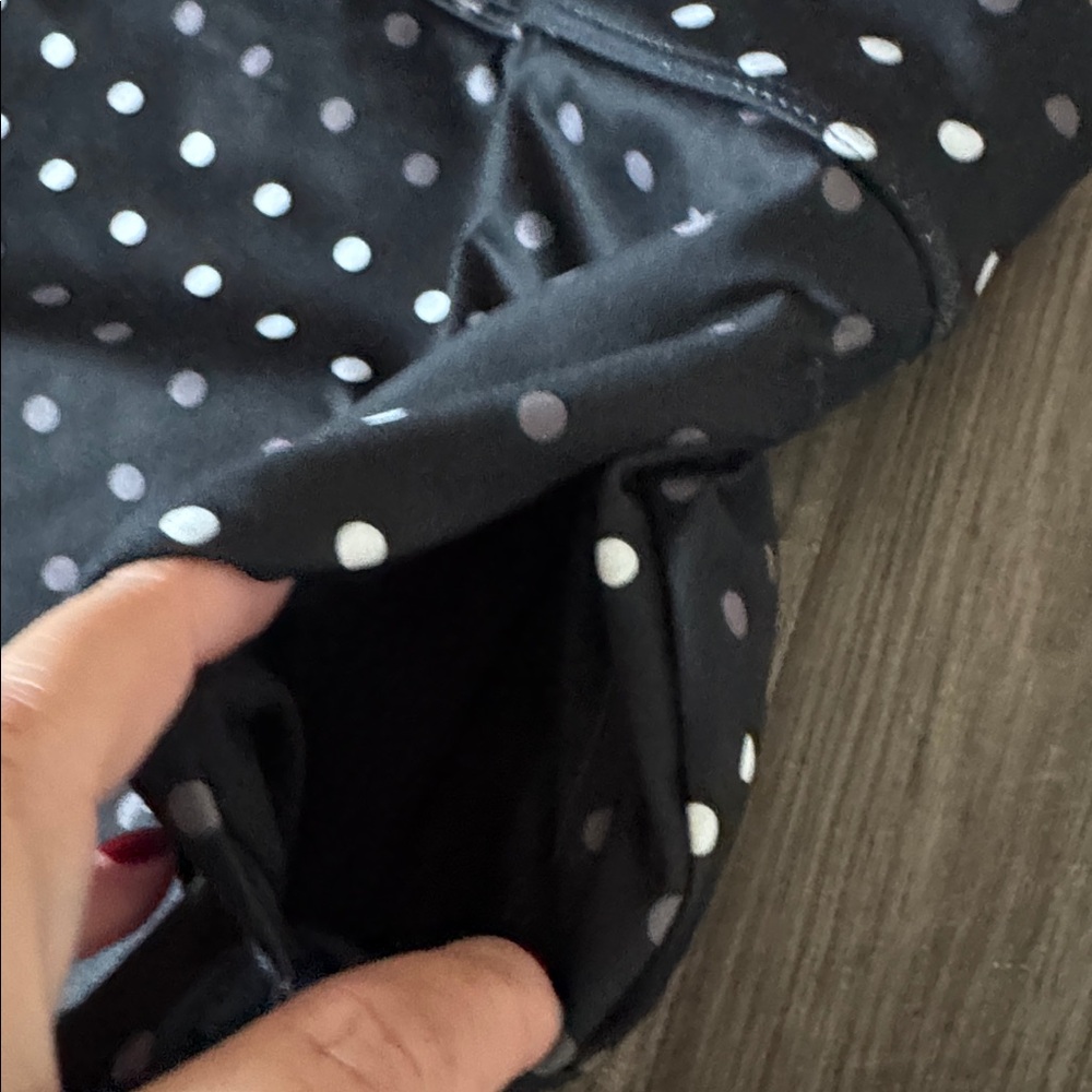 Nike Black Dot-Pattern Athletic Skort - Picture 8 of 10